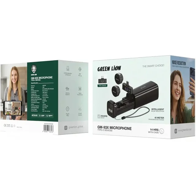 میکروفون گرین لاین مدل GM-93X درگاه اتصال تایپ سی 103065769