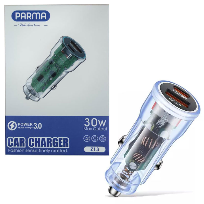 شارژر فندکی 38 وات پاراما مدل  Z13