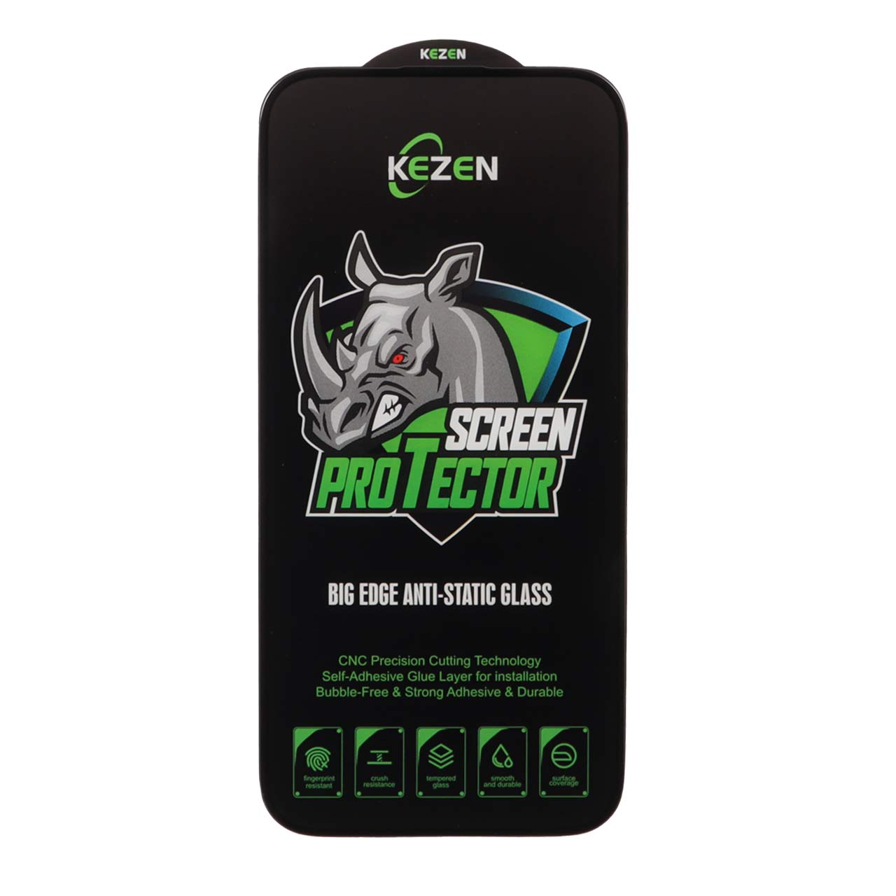 گلس گوشی سامسونگ شیشه ای Kezen مدل Big Edge Anti-Static برای A33