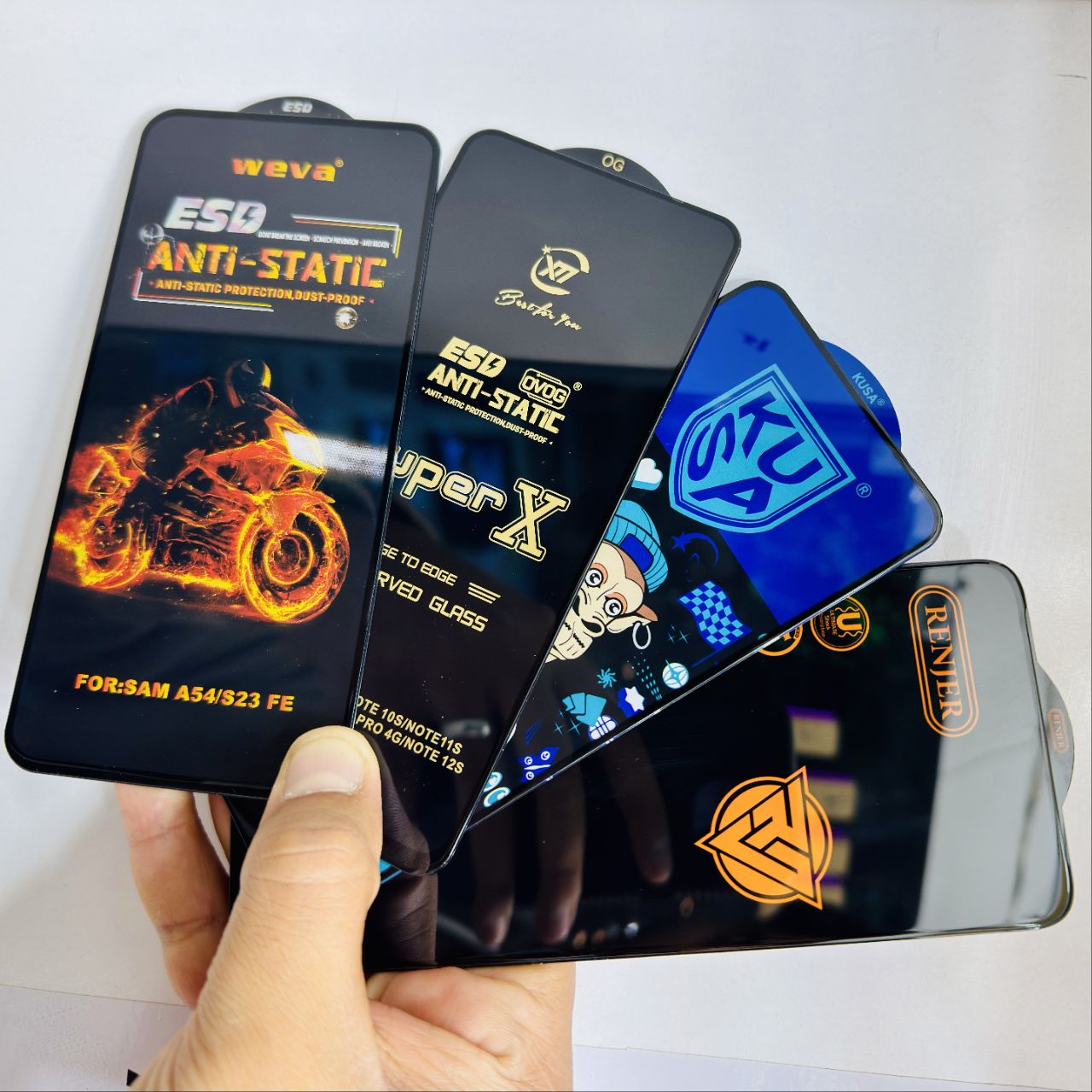 محافظ صفحه نمایش شیشه ای انتی استاتیک مناسب برای گوشی موبایل ایفون مدل  Iphone 12